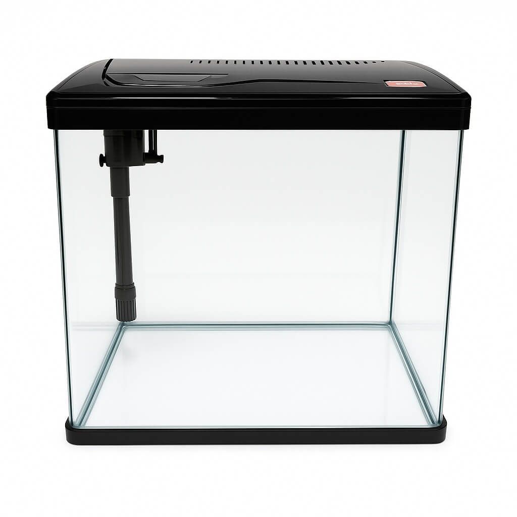 Acvariu 28 cm cu filtrare si iluminat LED 2 Acvariu 28 cm cu filtrare si iluminat LED Este un acvariu de vanzare complet cu filtrare si iluminat, un acvariu sticla rotund la colturi. Acvariu apa dulce de foarte buna calitate. Cu o transparenta excelenta datorita sticlei ultraclare ”Perfect Tank” este un acvariu deosebit, ce merita achizitionat. Geamul frontal si cele doua laterale sunt formate din aceasi bucata de sticla. Dotat cu un sistem de iluminare 7 X LED (4 X daylight + 3 bluelight). Acest tip de acvariu este unul din cele mai luminoase întâlnite la acvariile de aceste dimensiuni. Intrerupator ON/OFF pe cablul de alimentare al sistemului de iluminare. Sistem de filtrare on top 2,5W cu un debit de filtrare de 180 l/oră și material filtrant din pâslă filtrare bio-mecanică inclus. Un acvariu cu dimensiuni reduse ce se poate amplasa in lulte locuri. Dimensiunile exterioare ale acvariului: 28,5 cm (Lungime) x 18 cm (latime) x 31,5 cm (înălțime) Dimensiunile interioare ale acvariului: 27 cm (Lungime) x 16 cm (latime) x 25 cm (înălțime) Grosime geam: 4 mm. Volum total al acvariului: 16 litri. Culoare: negru. Acvariul are capacitatea unui volum real de maximum 10,5 litri de apă. Ghidul perfect pentru alegerea unui acvariu de 28 cm cu filtrare si iluminat led Introducere Alegerea unui acvariu nu este o sarcina usoara mai ales cand piata ofera o varietate atat de larga de optiuni. Un acvariu de 28 cm cu filtrare si iluminat LED reprezinta o optiune excelenta pentru cei care isi doresc un produs complet, gata de utilizare. Acest tip de acvariu combina estetica moderna cu functionalitatea, fiind perfect pentru orice incapere. Caracteristici principale Acest acvariu se distinge prin calitatea superioara a materialelor folosite. Sticla ultraclara a acestui model de acvariu Perfect Tank asigura o transparenta exceptionala. Forma rotunjita a colturilor adauga un plus de eleganta designului sau modern. Avantajele acvariului cu filtrare si iluminat LED Iluminatul LED nu doar ca imbunatateste aspectul estetic al acvariului, dar contribuie si la crearea unui mediu sanatos pentru pesti si asigura necesarul de lumina plantelor acvatice. Sistemul de filtrare inclus asigura mentinerea apei curate, esentiala pentru sanatatea locatarilor acvariului. De ce sa alegi acest acvariu? Un acvariu de vanzare complet ofera tot ce ai nevoie pentru a incepe aventura ta in lumea acvaristicii. Fie ca esti incepator sau un pasionat experimentat, acest acvariu iti va simplifica viata permitandu-ti sa te concentrezi pe partea cea mai placuta: ingrijirea pestilor sau aquascapingul. Cum sa ingrijesti acvariul Ingrijirea acestui acvariu este simpla, datorita sistemului eficient de filtrare si iluminatului LED. Este important sa urmaresti regulat calitatea apei si sa efectuezi mici schimburi de apa periodice pentru a mentine un mediu sanatos. Concluzie Achizitionarea unui acvariu apa dulce de calitate superioara, cum este modelul de 28 cm cu filtrare si iluminat LED, reprezinta o investitie intr-un hobby relaxant si educativ. Designul sau modern impreuna cu functionalitatile avansate face din acest acvariu alegerea perfecta pentru oricine doreste sa adauge un strop de natura in propria casa. Intrebari Frecvente Este acvariul potrivit pentru incepatori? Da, datorita echipamentului complet inclus. Ce tip de pesti pot tine in acest acvariu? Ideal pentru pesti de apa dulce de dimensiuni mici. Cat de des trebuie sa schimb apa? Recomandam schimbarea partiala a apei o data pe saptamana. Pot adauga plante in acvariu? Da, iluminatul LED sustine cresterea plantelor acvatice. Este usor de curatat acvariul? Da, datorita designului accesibil si sistemului de filtrare eficient.
