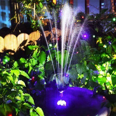 Fantana arteziana cu jocuri de lumini LED 3500 l/h 30 leduri 4 Fantana arteziana cu jocuri de lumini LED imbina perfect reflectia ledurilor multicolore in dinamica apei. Fantana arteziana cu iluminare apa dotata cu unul din cele mai deosebite proiectoare pentru fantani arteziene cu 30 leduri ce ilumineaza apa care tasneste din aceasta. Se poate monta usor in spatii cu apa de adancime maxima de 60 cm. Specificații: – Complet non coroziv – Pompa de apă submersibilă protejată de un strat de plastic complet etans care elimina 100% riscul de accidente ale curentului electric în contact cu apa. – Fantana arteziana ușor de curățat și de întreținut. – Design compact, de calitate ce este garantat să funcționeze perioade îndelungate de timp. Domeniu de aplicare: Dotată cu o pompa de apă de cea mai buna calitată, această fantana arteziana cu jocuri de lumini LED se poate utiliza în scop decorativ ca de exemplu în iazuri, grădini, heleștee, acvarii, sisteme de recirculare a apei, mini irigații, etc. Kit fântână arteziană inclus cu 2 pipe diferite pentru un spectacol de difuzie al apei variat sub formă de țâșnitoare și clopot de apă. Fantana arteziana cu jocuri de lumini LED va fi pusă în funcțiune numai după imersia acesteia în apă. Temperatura maximă de utilizare este de 45 °C. Parametrii tehnici: Lungimea cablului electric: 4,8 metri. Cablu electric cauciucat special fabricat pentru lucrul sub apă. Model: LED-5800FP Voltaj: 220V/230V/240V 50Hz. Frecvență: 50 Hz. Putere / consum de energie electrică: 45 W. Debit maxim: 3500 Litri / Oră. Diametrul exterior al ștuțului de evacuare a apei: 19 mm. Dimensiunile pompei submersibile: 15 cm (Lungime) x 8 cm (lățime) x 10 cm (înălțime). Fântâna arteziană este dotată cu dispozitiv de iluminare spot led sub formă de disc de 7 cm diametru cu 30 leduri care își schimbă automat culoarea la un interval de 3 secune astfel: roșu – albastru verde, verde – albastru, verde – roșu, verde, albastru – roșu, roșu. Fântână arteziană are 2 cabluri de alimentare: unul pentru pompă și celălalt pentru spotul led, o soluție excelentă pentru a putea conecta spotul LED la un programator electric ca să funcționeze într-un anumit interval orar pe timpul nopții. Pompă submersibilă cu reglaj al debitului de apă cu alimentare la 220V/230V/240V 50Hz de 45 W cu un debit de 3500 l/h, un H maxim al coloanei de apă ridicată de 3 metri și un jet de apă aruncat de aproximativ 150 cm, în funcție de kitul de dispersie a apei la care este conectată. Kit de fântână arteziană cu 2 capete ce pot fi folosite fiecare separat: unul țâșnitoare și unul cupolă. Înălțimea maximă a fântânii arteziene cu kitul de dispersie al apei montat este de 60 cm. Pompa de apă foate fi folosită separat ca pompă pentru cascade sau alte amenajări care implică propulsia de apă. De asmenea produsul mai vine în cutie cu încă 2 stuțuri cu diamentrul exterior de 18 mm și 22 mm. Cele 4 ventuze ajută la fixarea fântânii arteziene pe o suprafață plană, netedă și luciosă.