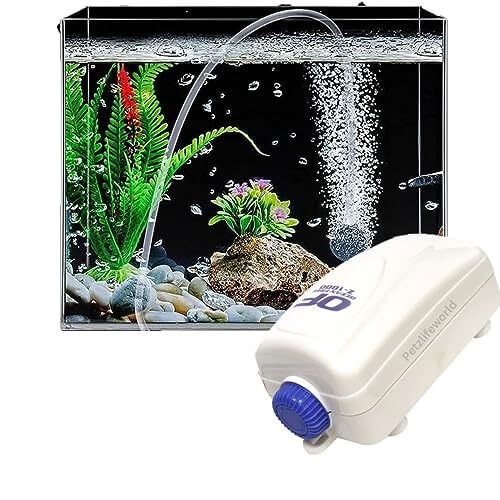 Pompa aer acvariu silentioasa Zero Noise cu o iesire 7 Pompa aer acvariu silentioasa Zero Noise cu o iesire pentru aerare acvarii, asigura oxigenare eficienta si fara zgomot. Pompa acvariu silentioasa. Pompa de aer acvariu silentioasa Zero Noise cu o iesire este alegerea perfecta pentru aerare acvarii fara zgomot. Aceasta pompa acvariu silentioasa asigura oxigenarea eficienta, fiind ideala pentru acvariile de toate dimensiunile. Daca esti in cautarea unei recomandari pentru pompa aer silentioasa, acest model produs de Ocean Free este solutia ideala. Este cea mai calitativa pompa aer cu o singura iesire din gama noastra de pompe aer pentru acvariu, garantand un nivel de zgomot redus in functionare, practic nu se aude in timpul functionarii, oferind un mediu linistit atat pentru tine, cat si pentru pestii tai. Beneficii principale: Pompa aer acvariu silentioasa: Functionare extrem de silentioasa, fara a deranja mediul din jurul acvariului. Pompa acvariu silentioasa: Asigura un nivel de zgomot extrem de redus, practic nu se aude in timpul functionarii. Aerare acvarii: Asigura oxigenarea necesara pentru un mediu acvatic sanatos. Recomandare pompa aer silentioasa: Produsul ideal pentru cei care cauta eficienta si liniste. Ocean Free: Marca de incredere, recunoscuta pentru calitatea si durabilitatea produselor sale. Caracteristici tehnice: Model: Z1000 (o iesire) Putere: 1,8 W Debit de aer: 72 litri / ora (1200 cc / min.) Dimensiuni: 14 cm (lungime) x 6,5 cm (latime) x 6,5 cm (inaltime) Alte avantaje: Debit de aer reglabil pentru a se adapta nevoilor acvariului tau. Componente de inalta calitate, durabile si eficiente. Consum de energie redus, fiind o solutie economica si ecologica. Alege pompa aer acvariu silentioasa Zero Noise cu o iesire pentru a te bucura de un acvariu bine oxigenat si fara zgomot. O pompa acvariu silentioasa recomandata de de clienti pentru performanta si calitatea sa.