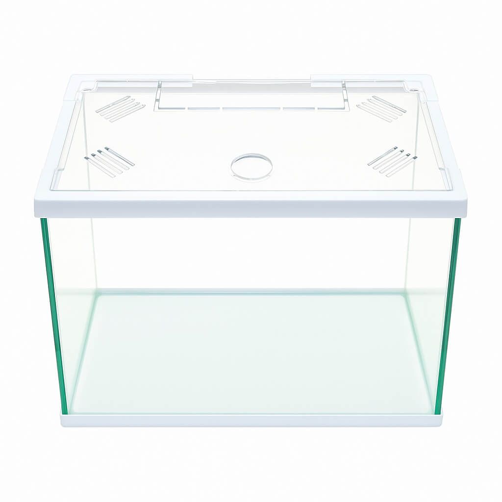 Acvariu 11 litri cu capac plastic – acvariu pesti mic 31 cm 16 Acvariu 11 litri modern si durabil, acvariu de pesti usor de amplasat, prevazut cu acvariu capac plastic, ideal in colectiile de acvarii mici.