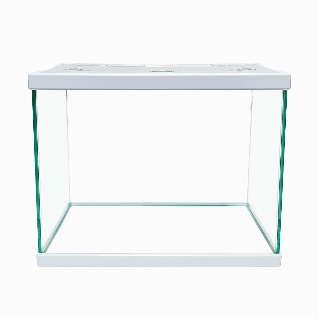Acvariu 11 litri cu capac plastic – acvariu pesti mic 31 cm 2 Acvariu 11 litri modern si practic, acvariu de pesti cu design curat, dotat cu acvariu capac plastic, perfect pentru colectii de acvarii mici.
