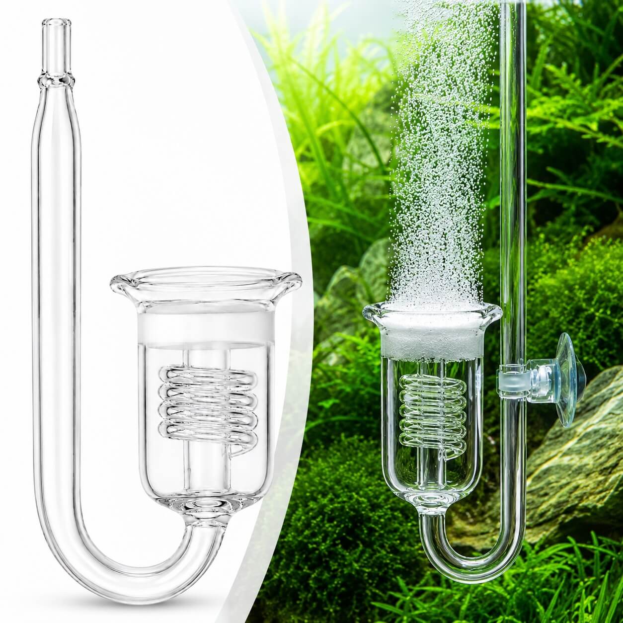 Difuzor ceramic de CO2 Small pentru acvariu 1 Difuzor ceramic de CO2 Small pentru acvariu