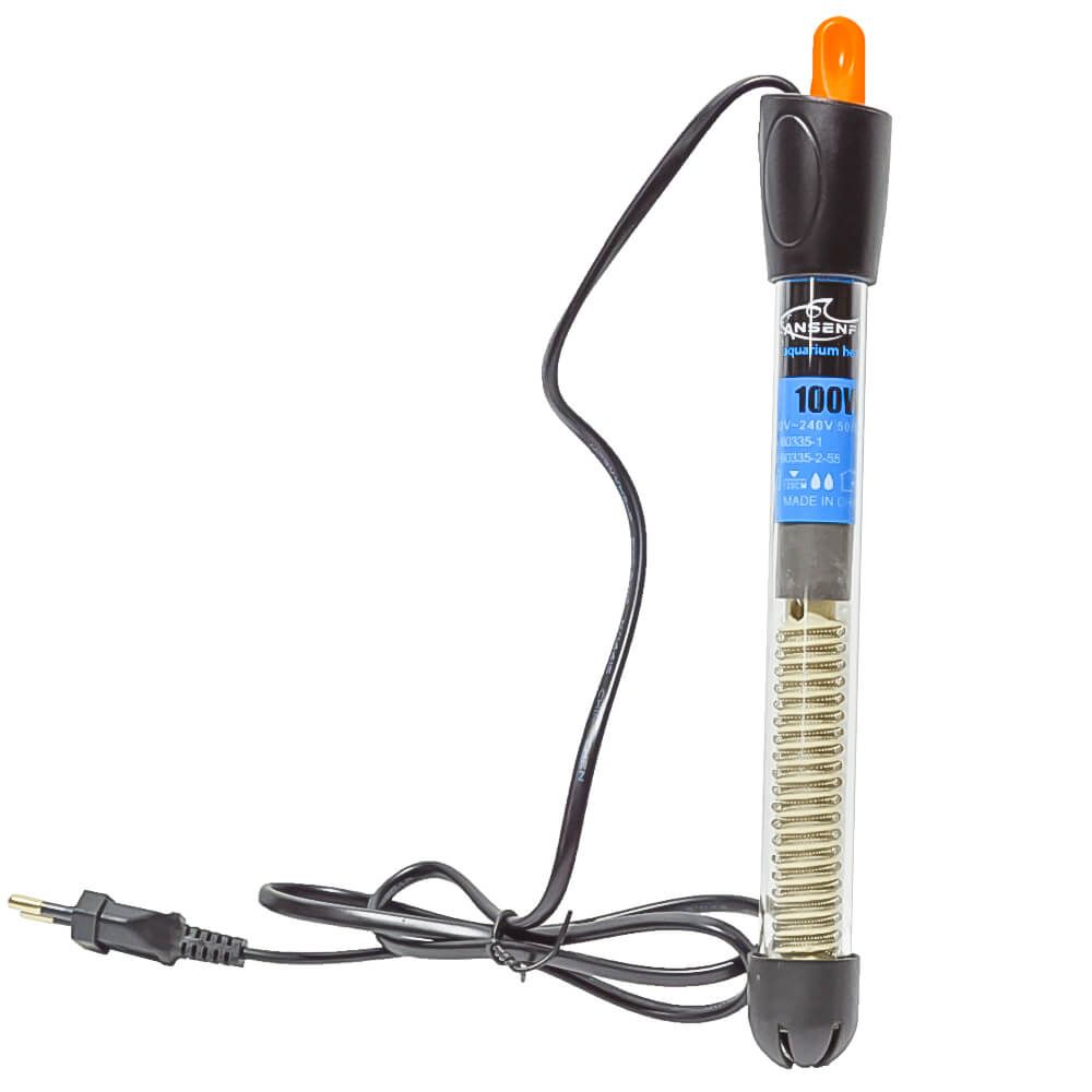 Incalzitor acvariu cu termostat 100W Senfish 4 Incalzitor acvariu cu termostat 100W Senfish submersibil. Incalzitor 100W pentru acvarii cu sticla termorezistenta special conceputa pentru a rezista utilizarii indelungate. Contine un senzor bimetal ce controleaza oprirea automata a incalzitorului atunci cand se atinge in acvariu temperatura setata. Incalzitor acvariu de buna calitate si la un pret decent, usor de pus in functiune si de intretinut, complet submersibil. Incalzitor acvariu cu termostat 100W cu sistem de prindere cu ventuze pe geamul acvariului. Randament maxim si consum redus de energie electrica. Pentru acvarii cu un volum de apa cuprins in intervalul 100 – 200 litri conform recomandarii producatorului. Incalzitor acvariu cu termostat 100W Incalzitorul acvariu cu termostat 100W Senfish submersibil este alegerea perfecta pentru a asigura o temperatura optima si constanta in acvariul tau. Conceput pentru acvarii de 100-200 litri, acest incalzitor 100W pentru acvarii este fabricat din sticla termorezistenta, garantand durabilitate si performanta pe termen lung. Caracteristici: Senzor bimetal integrat: Incalzitor acvariu cu control automat al opririi cand se atinge temperatura setata. Complet submersibil: Permite o utilizare sigura si eficienta. Sistem de prindere cu ventuze: Facilitare montarea pe geamul acvariului. Reglaj temperatura: Interval de la 12°C pana la 34°C, adaptabil la nevoile acvariului tau. Incalzitor acvariu cu termostat 100W – Dimensiuni si specificatii: Lungime totala: 25 cm Lungime pana la butonul de reglaj: 22 cm Diametru: 2,2 cm Lungimea cablului de alimentare: 90 cm Acest incalzitor acvariu asigura un consum redus de energie si un randament maxim, fiind usor de pus in functiune si de intretinut. Potrivit atat pentru acvarii cu apa dulce, cat si pentru cele marine, ofera un raport calitate-pret excelent. Avantaje: Eficienta energetica: Consumul redus de energie electrica. Durabilitate: Fabricat din materiale rezistente la temperaturi ridicate si socuri termice. Usor de utilizat: Reglarea temperaturii se face simplu si rapid. Cu acest incalzitor acvariu cu termostat 100W Senfish, poti fi sigur ca vei oferi pestilor tai un mediu confortabil si stabil, indiferent de conditiile externe. Acesta este partenerul ideal pentru orice pasionat de acvaristica, asigurand climatizarea perfecta a acvariului tau. Recomandari de utilizare si siguranta: acest incalzitor acvariu trebuie plasat in acvariu, acoperit complet cu apa si plasat intr-un loc cu puternica circulatie a apei pentru rezultate optime ale procesului de incalzire a apei. Daca miscarea apei este insuficienta, termostatul nu va functiona cu precizie si astfel nu va fi obtinuta temperatura dorita in acvariu. Incalzitor 100W pentru acvarii ce poate fi alimentat numai de la o priza electrica de o tensiune nominala AC 220 50/60 Hz in conformitate cu informatiile de pe ambalajul acestuia. Nu bagati incalzitorul in priza cand este scos din apa! Dupa instalarea acvariului, asteptati cateva minute pentru a permite termostatului sa se adapteze la temperatura apei, apoi conectati la priza. Nivelul apei trebuie mentinut peste partea superioara a incalzitorului conform imaginilor de pe cutia acestuia. Pentru a preveni spargerea incalzitorului cauzata de socul termic, incalzitorul trebuie scos din priza cu cel putin 15 minute inainte de a-l scoate din apa sau de a schimba apa in acvariu. Cablul de alimentare al incalzitorului nu poate fi reparat sau inlocuit. Daca cablul este deteriorat, incalzitorul trebuie aruncat. Incalzitorul se poate scufunda cat permite lungimea cablului electric. Evitati sa murdariti, prafuiti sau sa udati priza electrica. O metoda eficienta este de a face o bucla de picurare: lasati cablul sa atarne sub nivelul prizei, astfel incat stropii de apa sa nu ajunga in priza. AVERTISMENT: incalzitor 100W pentru acvarii ce poate fi utilizat numai in interior. Incalzitorul nu este destinat pentru a fi folosit in baie. Datorita riscului de spargere accidentala, incalzitoarele si alte dispozitive electrice din acvariu trebuie intotdeauna deconectate de la priza inainte de initierea oricaror manevre ce implica contactul cu apa. Este recomandat ca incalzitorul si alte dispozitive electrice sa fie conectate la o priza cu impamantare.