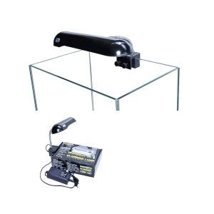 Lampa de acvariu Aqua Zonic Clamping 11W neagra, solutia ideala pentru iluminatul acvariilor. Eficienta si economica, perfecta pentru lampi acvariu moderne.