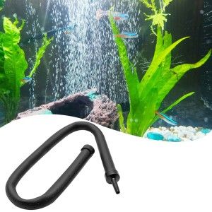 Perdea de aer acvariu 30 cm pentru oxigenare eficienta, cu furtun bule aer, oferind bule uniforme si un efect vizual uimitor in acvarii mici si medii.