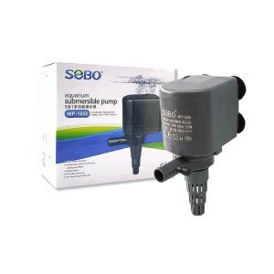 Pompa de apa 1500 litri/ora. Acest powerhead este o pompa de apa electrica submersibila de foarte buna calitate utila ca pompa de apa acvariu, pompa fantana arteziana, recircularea apei in mici iazuri, la alimentarea filtrelor de acvariu, transferul de apă dintr-un bazin in altul. Beneficii: Pompa de apa 1500 litri: Asigura un debit maxim de 1500 litri pe ora, suficient pentru diverse nevoi acvatice. Powerhead: Echipata cu un motor puternic si eficient, asigurand o functionare constanta si fiabila. Pompa de apa electrica complet submersibila: Designul submersibil si motorul electric permit utilizarea in diverse medii acvatice. Pompa de apa pentru acvariu: Silentioasa si durabila, ideala pentru acvarii si alte aplicatii similare. Detalii tehnice: Debit maxim: 1500 l/h Inaltimea maxima a coloanei de apa ridicata: 1,50 m Consum electric / Putere: 25W Dimensiuni: 8,8 cm (Lungime) x 6,2 cm (Latime) x 10,2 cm (Inaltime) Diametrul exterior al stutului de evacuare: 16 mm Lungimea cablului de alimentare: 105 cm Rotor cu ax din otel inoxidabil Avantaje: Performanta ridicata: Ofera un debit constant si eficient pentru diverse aplicatii acvatice. Durabilitate: Fabricata din materiale de calitate, asigurand o durata lunga de viata. Usor de intretinut: Componentele sunt accesibile si simplu de curatat. Silentioasa: Ideala pentru utilizarea in spatii unde zgomotul trebuie minimizat, cum ar fi in acvarii sau gradini interioare. Pompa de apa 1500 litri/ora Powerhead este solutia ideala pentru cei care cauta o pompa fiabila, eficienta si versatila pentru diverse aplicatii acvatice. Powerhead-urile de la Sobo sunt pompe de apa submersibile cunoscute pentru fiabilitatea si eficienta lor in diverse aplicatii acvatice. Acestea sunt utilizate frecvent in acvarii, iazuri si fantani arteziene datorita capacitatii lor de a asigura un flux constant de apa. Aceste pompe sunt apreciate pentru functionarea silentioasa si durabilitatea lor, fiind construite din materiale rezistente la uzura si coroziune. Fiecare model vine cu specificatii detaliate privind puterea electrica, inaltimea maxima de ridicare a apei si dimensiunile, pentru a se potrivi nevoilor specifice ale utilizatorilor.