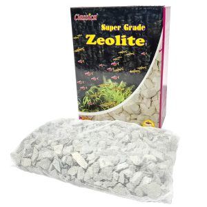 Zeolit de acvariu 300 gr Super Grade curata eficient apa si reduce amoniacul. Zeolit natural cu absorbtie ridicata, ideal pentru orice acvariu. Zeolit filtrare acvariu puternic si sigur. Alege zeolite pentru pesti sanatosi si un habitat acvatic echilibrat.