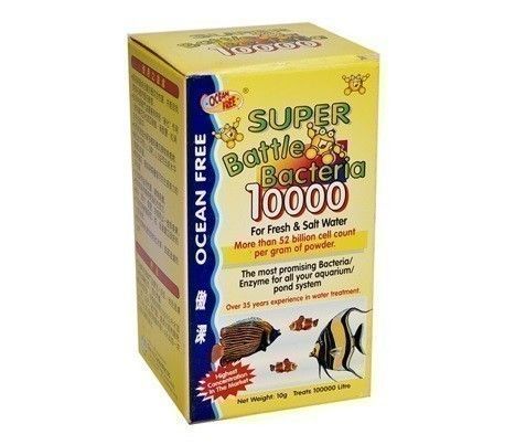 Bacterii benefice pentru acvariu Super Battle Bacteria 100 000 litri apa
