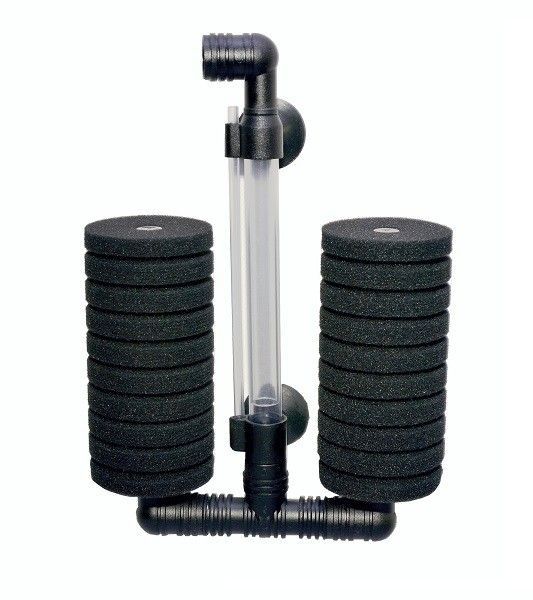 Filtru teava dublu acvariu Ocean Free FBF-2 1 Filtru intern de burete pentru acvariu FBF-2