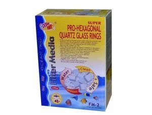 Bioceramică acvariu Pro Hexagonal Quartz Glass Rings 1000 ml ( FM2 )