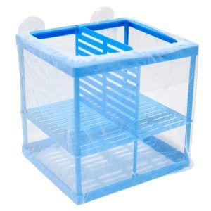 Separator acvariu S2 cu plasa, gratar inferior si compartiment interior pentru pesti