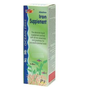 Supliment de fier plante acvatice P3 Absolute Iron Supplement 120 ml