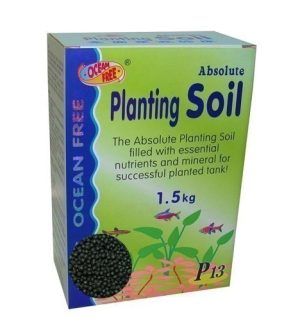 Substrat fertil plante acvatice P13 Absolute Planting Soil negru 1,5 kg