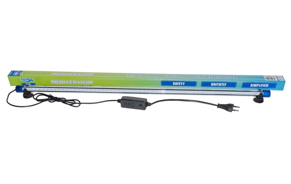 Lampa led acvariu 75 cm lumina albastra submersibila 4 Lampa submersibila led pentru acvariu 75 cm albastra cu 58 leduri