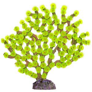 Decor corali fluorescenti, perfecti pentru a aduce culoare si efecte vizuale unice in acvariu. Corali acvariu ideali pentru amenajari acvarii creative, fiind un ornament acvariu atragator si usor de integrat in orice mediu acvatic.