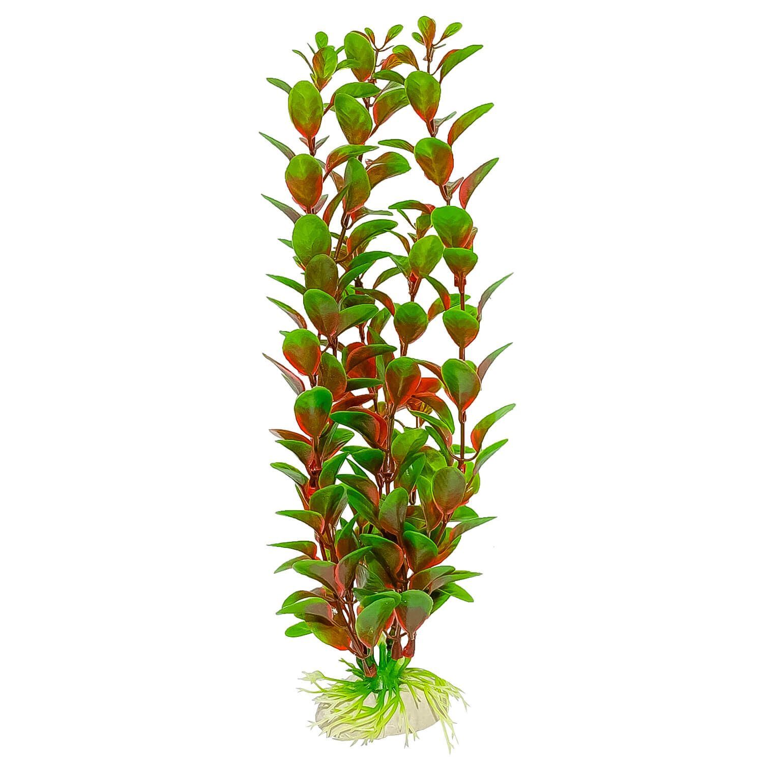 Plante artificiale acvariu Red Ludwigia 30 cm 1 Plante artificiale acvariu Red Ludwigia 30 cm