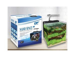 Acvariu Nano Ocean Free 16 litri – acvariu nano echipat, acvariu curbat ideal pentru pesti mici, oferind un design modern si functionalitate completa. Acvariul nano de la Ocean Free 16 litri este solutia ideala pentru pasionatii de acvaristica ce doresc un acvariu nano echipat si elegant. Acest acvariu ofera un design modern si functionalitate completa, perfect pentru pesti mici. Caracteristici: Design inovator: Acvariu curbat la colturile frontale, realizat din geam cristal de inalta calitate, cu grosime de 4 mm, asigurand o estetica deosebita. Sistem de iluminare LED: Iluminare de zi (12 LED-uri daylight) si iluminare de noapte (3 LED-uri actinic blue), pentru a crea un mediu perfect pentru pesti. Filtru performant: Filtru intern ce asigura filtrarea chimica, biologica si mecanica a apei. Acesta include burete, bio ceramica, pasla filtranta si carbune activ, cu un debit de 300 litri/ora. Eficienta energetica: Consum redus de energie, doar 4 W, asigurand costuri mici de operare. Dimensiuni compacte: 24 cm lungime, 24 cm latime, 28 cm inaltime, oferind un volum de 16 litri. Stabilitate: Acvariul sta pe 4 mici picioruse acrilice care sustin acvariul. Lampa performanta: Clamping lamp cu leduri si picior flexibil ce faciliteaza fixarea cu usurinta a lampii in orice conditie. Lampa cu tehnologie led are o durata de viata cu mult mai mare in comparatie cu lampile fluorescente standard iar in timp are marele avantaj ca nu-si diminueaza spectrul luminos ledurile din cauza uzurii. Beneficii: Calitate superioara: Fabricat din sticla cristal de inalta calitate, cu margini rotunjite pentru siguranta si estetica. Filtrare excelenta: Sistemul de filtrare avansat asigura apa limpede si sanatoasa pentru pesti. Usor de utilizat: Sistemul de iluminare cu LED si filtru performant fac acest acvariu usor de intretinut si eficient. Economie de energie: Tehnologia LED asigura un consum redus de energie si o durata de viata mai lunga. Aplicatii: Acvariu nano: Ideal pentru cei ce doresc un acvariu compact si usor de intretinut. Acvariu echipat: Include toate accesoriile necesare pentru a crea un mediu perfect pentru pesti. Acvariu geam curbat: Designul curbat si elegant se potriveste in orice decor, oferind o vedere panoramica impresionanta. Alege Acvariu Nano Ocean Free 16 litri pentru a te bucura de un acvariu nano echipat, modern si eficient, ce ofera conditii optime pentru pesti mici si medii. Descopera gama noastra de modele acvarii si bucura-te de frumusetea unui acvariu sticla ideal pentru orice spatiu. Cu siguranta cel mai performant nano acvariu de pe piata in acest moment!