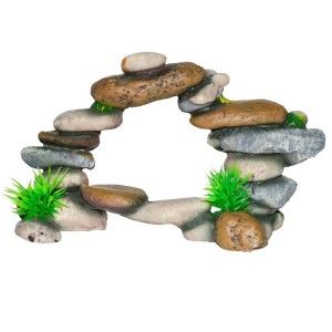 Pietre decorative pentru acvariu in arcada, un decor acvariu ideal pentru un look natural. Aceste decoratiuni de acvariu aduc un plus de realism, sigur pentru pesti si usor de integrat in orice setup subacvatic.
