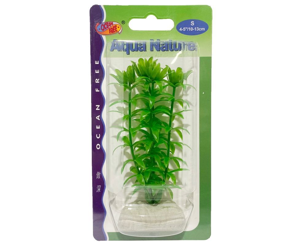 Plante artificiale verzi acvariu Anacharis 13 cm 2 Plante artificiale verzi Anacharis creeaza peisaje spectaculoase rapid. Bucura-te de plante artificiale practice, plante artificiale decorative ce imita flora naturala si plante artificiale pentru acvariu cu baza ceramica stabila. Titlu: Plante artificiale verzi acvariu Anacharis 13 cm.
