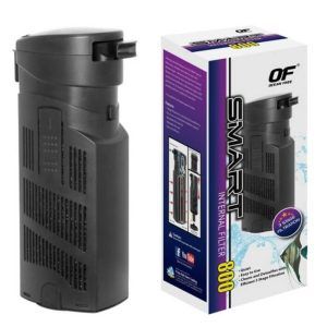 Filtru acvariu 100 litri Smart 800 l/h – filtru acvariu silentios, filtru electric acvariu cu performanta ridicata pentru acvarii curate si sanatoase. Acest filtru acvariu Smart 800 este solutia ideala pentru cei care doresc un mediu acvatic curat si stabil in acvariile de pana la 100 de litri. Cu un debit de 800 litri pe ora si un consum redus de energie de 10 W, acest filtru acvariu silentios ofera o filtrare eficienta in 3 etape, garantand o calitate superioara a apei pentru pestii si plantele tale.