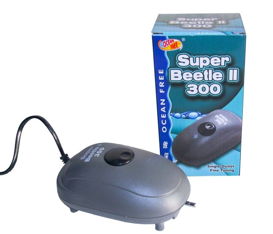 Pompa aer acvariu Super Beetle 300 Air Pump 1 Pompa aer acvariu Super Beetle 300 Air Pump