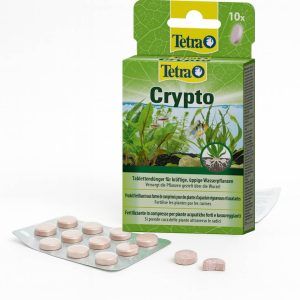 Tetra Plant Crypto este alegerea ideala pentru acvaristii care cauta un fertilizant plante acvariu eficient. Aceste tablete contin nutrienti plante acvariu esentiali si actioneaza ca ingrasamant plante acvariu de lunga durata. Din gama de fertilizanti acvariu premium, acest produs sustine radacinile si ofera vitalitate plantelor.