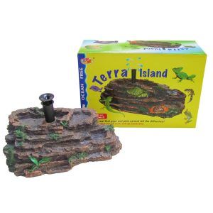 Insula broscute Terra Island cu filtru de apa este alegerea ideala pentru reptilele tale. Aceasta Insula broasca testoasa ofera spatiu sigur de relaxare si confort, iar ca parte din gama de accesorii acvariu broasca testoasa aduce functionalitate si design modern. Descopera o insula testoase practica si estetica pentru un habitat perfect.