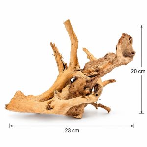 Radacini de lemn pentru acvariu Twinty Wood LM08, 23 x 20 cm, vedere principala
