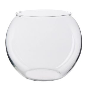 Bol sticla acvariu diametru 17cm si inaltime 16cm