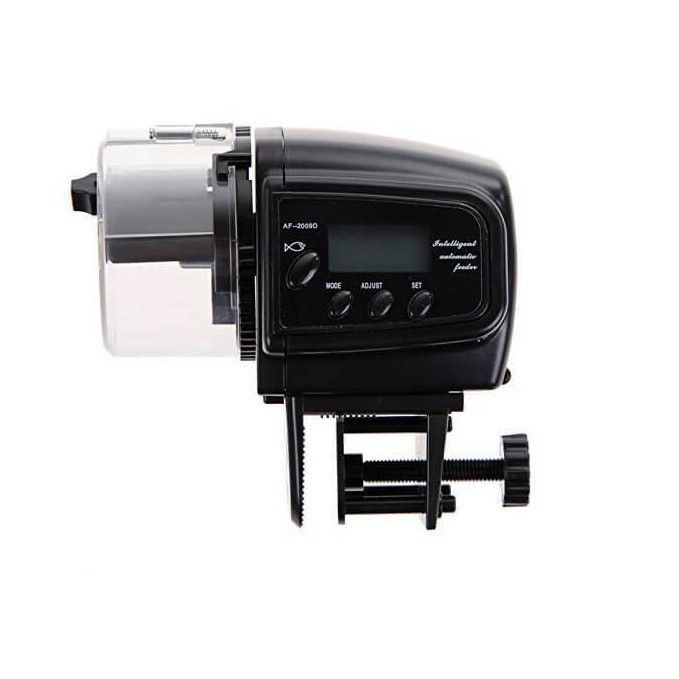 Hranitor automat acvariu digital AF2009D este alegerea perfecta pentru acvaristii ocupati. Functioneaza ca hranitoare pesti programabila, oferind siguranta si constanta. Sistemul automat hrana pesti garanteaza confort, fiind un excelent hranitor automat pesti.