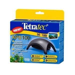 Pompa aer TETRATEC APS 100, pompa aer acvariu foarte silentioasa, ideala pentru oxigenarea eficienta si fara zgomot a acvariului tau. Este o pompa de aer acvariu cu design si tehnologie inovativa, foarte silentioasa. Pompa aer cu valva si membrana elastica patentate Silaflex. Debit si presiune constante. Kit-ul include robineti pentru reglarea debitului de aer. Caracteristici tehnice: Capacitate acvariu: 50 – 100 litri. Debit maxim: 100 litri / ora. Putere: 2,5 W. Numar iesiri: 1. Numar robineti control debit: 1. Produs de Tetra Germania . Pompa de aer TETRATEC APS 100 este o solutie de ultima generatie, conceputa pentru a asigura acvariului tau o aerare optima si in acelasi timp o functionare silentioasa. Aceasta pompa de aer garanteaza o performanta fiabila pentru nevoile tale acvatice. Caracteristici: Design si tehnologie inovatoare: Pompa aer acvariu TETRATEC APS 100 se remarca prin designul sau elegant si ultimele progrese tehnologice. Valva si membrana elastica patentate Silaflex asigura durabilitate si functionare eficienta. Functionare ultra-silentioasa: Proiectata pentru performanta silentioasa, aceasta pompa de aer minimizeaza zgomotul, fiind perfecta pentru acvarii din locuinte sau birouri unde linistea este esentiala. Debit si presiune constante: Pompa livreaza un debit constant de aer si mentine o presiune constanta, asigurandu-se ca acvariul tau primeste intotdeauna cantitatea optima de aer. Kit complet cu debit reglabil: Kit-ul include valve care iti permit sa ajustezi debitul de aer, oferindu-ti control total asupra aerarii acvariului tau. Specificatii tehnice: Capacitate acvariu: Potrivita pentru acvarii cu o capacitate de 50 pana la 100 litri. Debit maxim: Pompa aer TETRATEC APS 100 este capabila sa livreze pana la 100 litri de aer pe ora. Consum de energie: Eficienta din punct de vedere energetic, cu un consum de putere de doar 2,5 wati. Numar de iesiri: Pompa aer echipata cu o singura iesire pentru o instalare usoara. Debit reglabil: Pompa aer TETRATEC APS 100 include un robinet de control pentru gestionarea precisa a debitului de aer administrat in acvariu.