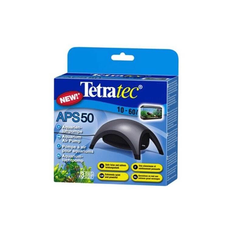 Pompa aer acvariu Tetratec APS50 10 Pompa aer acvariu Tetratec APS50, pompa aer acvariu silentioasa. Pompa oxigenare acvariu ideala pentru acvarii mici si medii. Pompa aer acvariu Tetratec APS50 este solutia perfecta pentru oxigenarea acvariilor mici si medii, avand un design unic si tehnologie avansata. Aceasta pompa de aer acvariu asigura un debit maxim de 50 litri pe ora si este extrem de silentioasa datorita camerelor fonoabsorbante si picioruselor de cauciuc care atenueaza vibratiile. Cu o putere de doar 2,0W, Pompa de aer acvariu Tetratec APS50 este eficienta energetic si fiabila. Este ideala pentru acvarii cu un volum cuprins intre 10 si 60 de litri. Pompa include un robinet pentru reglarea debitului de aer, permitand ajustarea fluxului de aer pentru a crea un mediu optim pentru pesti. Fabricata in Germania de Tetra, aceasta pompa oxigenare acvariu garanteaza performanta si durabilitate. Alegand pompa de aer acvariu Tetratec APS50, va asigurati ca acvariul dumneavoastra beneficiaza de o aerare excelenta si silentioasa, mentinand astfel sanatatea si bunastarea pestilor. Caracteristici tehnice: Capacitate acvariu: 10 – 60 litri Debit maxim: 50 litri / ora Putere: 2,0 W Numar iesiri: 1 Numar robineti control debit: 1 Alegeti pompa aer acvariu Tetratec APS50 pentru o aerarea eficienta si silentioasa a acvariului dumneavoastra.