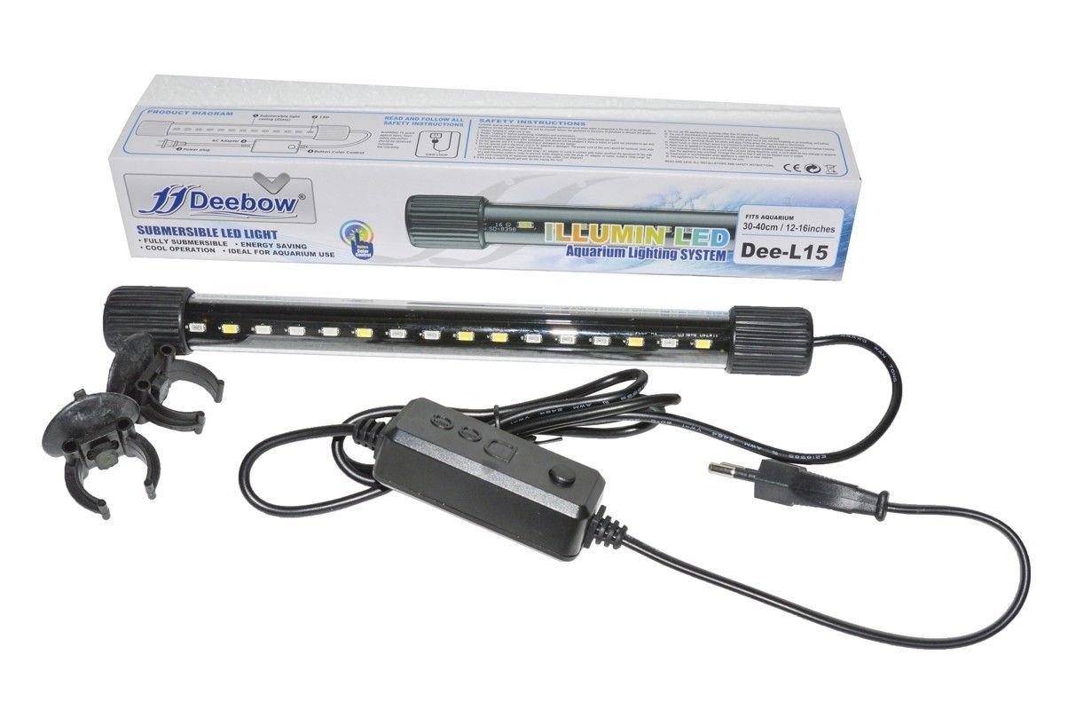Lampa led submersibila multicolora 27 cm 3 Lampa led submersibila multicolora 27 cm, ideala pentru iluminat acvatic, iluminat decorativ si iluminatul acvariului cu lumini colorate vibrante. Aceasta lampa submersibila multicolora este alegerea perfecta pentru pasionatii de acvaristica si design interior care doresc un iluminat subacvatic spectaculos si un decor vibrant. Din gama de lampi subacvatice colorate, acest produs ofera un iluminat clar si intens, ideal pentru iluminatul acvariului sau pentru iluminatul decorativ in gradini si fantani arteziene. Cu o configurare usoara, lampa poate fi montata sub capacul acvariului pentru a suplimenta lumina, asigurand astfel un spectacol de lumini colorate. Caracteristici: Lungime: 27 cm Iluminare multicolora: 3 moduri de combinare a culorilor Diametru: 18 mm, design subtire si elegant Corp complet submersibil: Ideal pentru utilizare in acvarii, iazuri, fantani arteziene sau decoratiuni de interior Control facil: Alimentator cu buton de control al culorii Fixare sigura: Ventuze incluse pentru fixare pe sticla Beneficii: Siguranta sporita: Functionare la tensiuni joase, eliminand riscul de electrocutare accidentala Durata lunga de viata: Leduri special concepute pentru utilizare in medii acvatice, fara emisii toxice Eficienta energetica: Nu degaja caldura, oferind o functionare economica si sigura Aplicatii: Iluminarea acvariului: Perfecta pentru a imbunatati aspectul plantelor si ornamentelor acvatice Decoratiuni interioare: Se potriveste de minune in gradini, fantani arteziene, iazuri sau alte spatii decorative Luminat decorativ: Creeaza un efect vizual deosebit, adaugand o nota eleganta si colorata oricarui spatiu Cu aceasta lampa submersibila multicolora, vei aduce un plus de lumina si culoare in orice decor acvatic sau interior, transformand spatiul intr-o oaza de relaxare si frumusete.