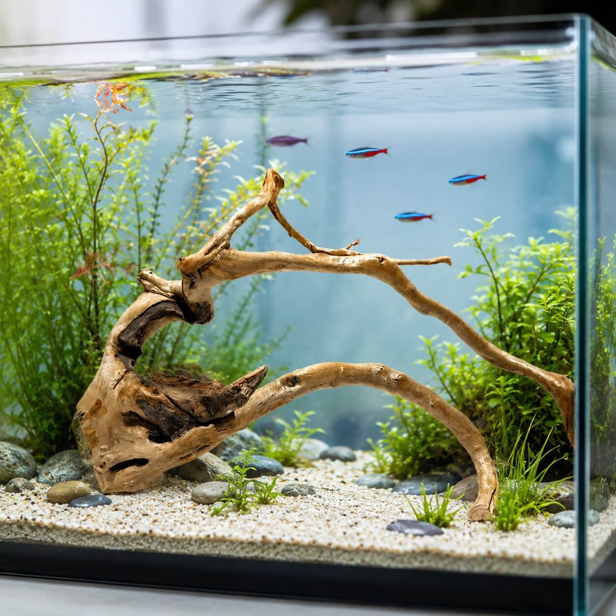 Lemn acvariu natural TW04 2 Lemn acvariu natural TW04 din Red Moor Wood adauga un plus de stil si functionalitate. Potrivit pentru orice amenajare acvariu, ofera un lemn acvariu decorativ si sigur.