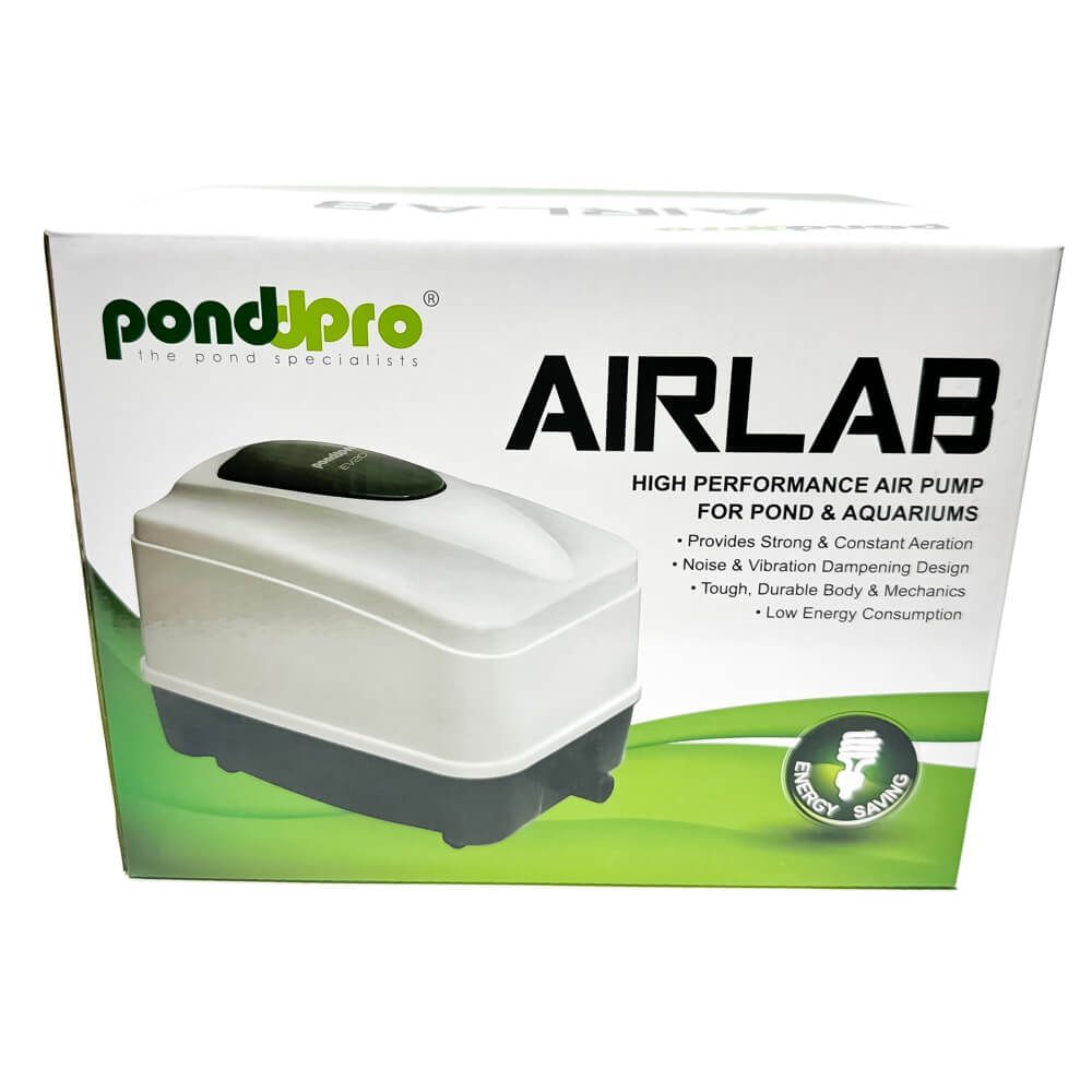 Pompa de aer pentru apa iazuri si acvarii 45 l/min 2 Pompa de aer pentru apa iazuri si acvarii 45 l/min – compresor aer iaz eficient, aerator acvarii si iazuri, ideala pentru o aerare optima a apei. Pompa de aer pentru apa iazuri si acvarii 45 l/min este solutia ideala pentru o aerare eficienta a apei. Acest compresor aer iaz asigura un debit constant si puternic de 45 litri pe minut, fiind perfect pentru aerator de acvarii si iazuri. Designul sau robust si materialele de calitate il fac durabil si rezistent in timp. Cu un nivel redus de zgomot si vibratii, aceasta pompa de aer pentru apa este perfecta pentru a mentine un mediu acvatic sanatos. Este un model multifunctional AIRLAB EV40, folosit cu succes ca pompa aer acvariu, compresor aer iaz, suflanta fosa septica si statie epurare ape uzate. Motorul electromagnetic asigura un consum redus de energie, doar 25W, oferind in acelasi timp o presiune de 0,025 Mpa. Aceasta pompa de aer compresor se remarca prin eficienta sa maxima in aerarea unor volume mari de apa, fie ca este vorba de acvarii sau helestee. Aerator iaz ce ofera oxigenarea necesara pentru a mentine apa curata si pestii sanatosi. Este excelenta pentru a asigura oxigenarea mai multor acvarii sau aerarea iazului. Vine in echiparea standard cu accesoriile din fotografii: Distribuitor aer cu 8 iesiri, dopuri pentru distribuitorul de aer, stut zincat, racord flexibil de conexiune a distribuitorului de aer la pompa si clemele de fixare aferente. Avantaje: Aerare puternica si constanta Design ce reduce zgomotul si vibratiile Corp si mecanisme rezistente si durabile Consum redus de energie Alege pompa de aer pentru apa utila in iazuri si acvarii de 45 l/min pentru a beneficia de o aerare eficienta si de lunga durata.