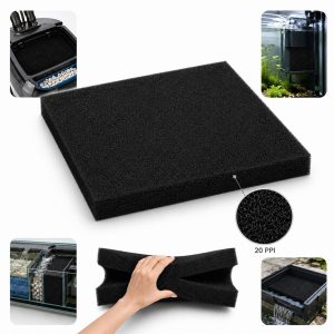 Burete filtrare biologic 50x50x5 cm cu densitate 20 PPI si aplicatii pentru acvariu si iaz