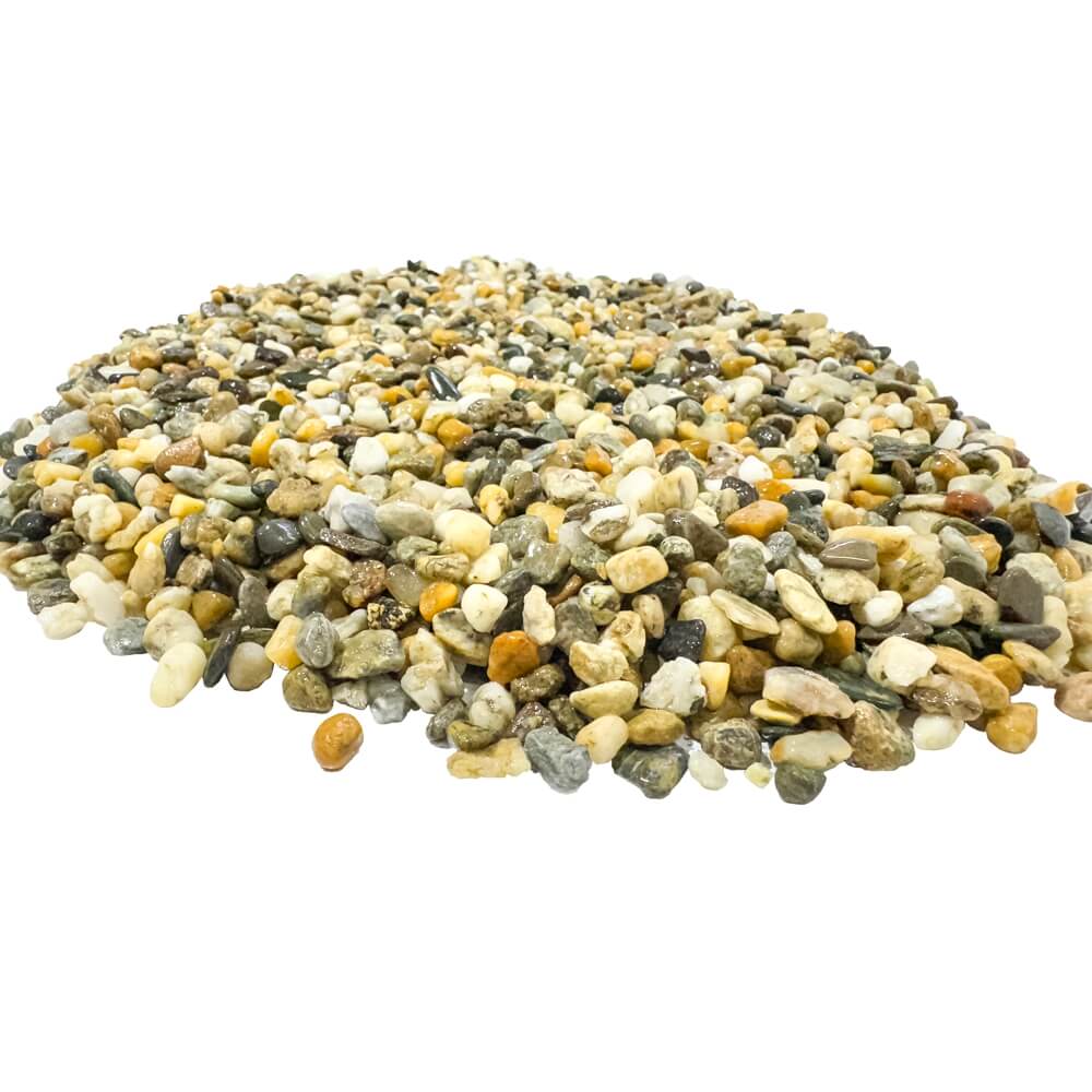 Pietris acvariu policrom grosier 6-10 mm 5kg 5 Recomandari de utilizare: Curatare inainte de utilizare: Pentru a elimina praful acumulat in timpul transportului, clatiti bine pietrisul inainte de a-l introduce in acvariu. Distribuire uniforma: Creati un strat de 3-5 cm pe fundul acvariului pentru a asigura stabilitatea plantelor si un decor echilibrat. Combinare cu alte substraturi: Acest pietris acvariu grosier poate fi utilizat ca strat superior pentru un substrat fertilizant, imbunatatind atat estetica, cat si functionalitatea.