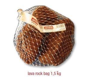 Lava naturala poroasa ambalat 1,5kg pentru acvariu