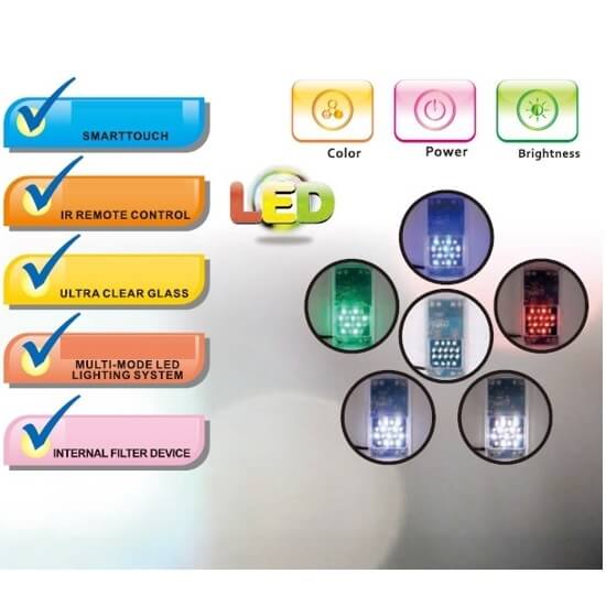 Acvariu nano Boyu ME-270 RH cu telecomanda 4 Acvariu nano Boyu ME-270 RH cu telecomanda