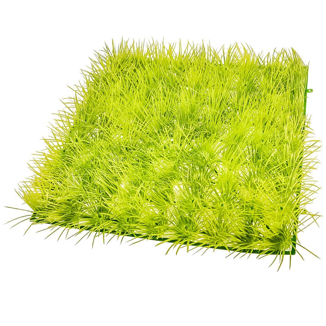 Iarba de acvariu 26X26cm covor verdeata artificiala 2 Descopera iarba de acvariu 26x26 cm din plante acvariu artificiale, un covor verdeata artificiala ideal pentru a da viata acvariului tau. O solutie estetica si practica, ce ofera un fundal natural si un ambient placut pentru pesti.