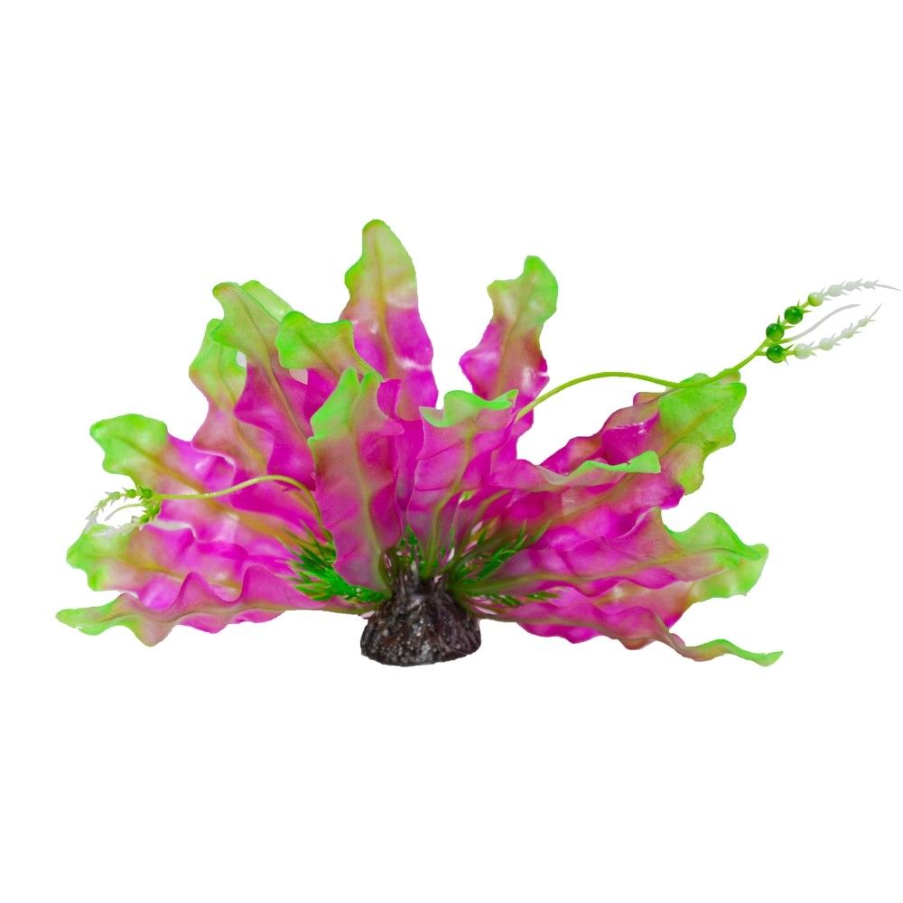 Plante exotice artificiale acvariu 24 cm colorate 2 Plante exotice artificiale colorate, plante artificiale acvariu sigur, planta decorativa artificiala cu baza ceramica, flori de acvariu artificiale realiste, transforma imediat aquascape-ul si reduce intretinerea.
