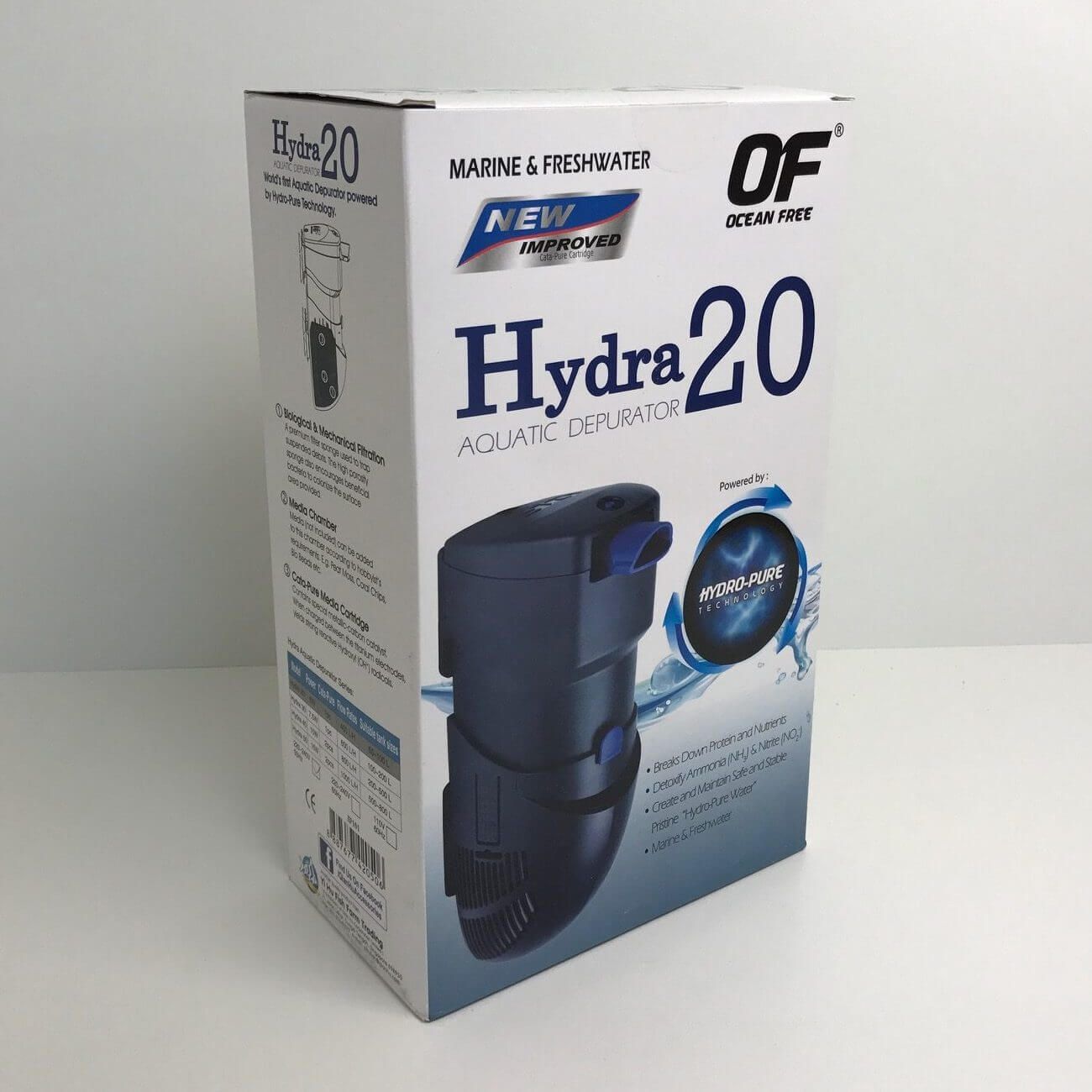 Filtru acvariu Ocean Free Hydra 20 acvarii max.100 litri 16 Filtru acvariu Ocean Free Hydra 20, ideal pentru acvarii de pana la 100 litri. Purificator apa acvariu, eficient cu tehnologie unica pentru apa curata.