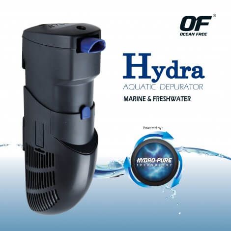 Filtru acvariu Ocean Free Hydra 20 acvarii max.100 litri 18 Beneficii ale utilizarii filtrului acvariu Ocean Free Hydra 20 Apa pura fara substante chimice toxice – acest filtru mentine un mediu acvatic sigur fara a folosi substante chimice, oferind un mod ecologic de filtrare. Filtrare biomecanica si biologica – mediile de filtrare ale filtrului asigura atat filtrarea mecanica, cat si cea biologica, captand impuritatile si contribuind la descompunerea deseurilor organice. Usor de instalat si de intretinut – designul ergonomic permite montarea rapida, iar cartusul Cata-Pure asigura o functionare optima pe termen lung. Reduce mirosurile neplacute si protejeaza sanatatea pestilor – eliminarea compusilor toxici imbunatateste nu doar calitatea apei, ci si sanatatea si vitalitatea pestilor, prevenind acumularea substantelor daunatoare si creand un habitat mai placut.