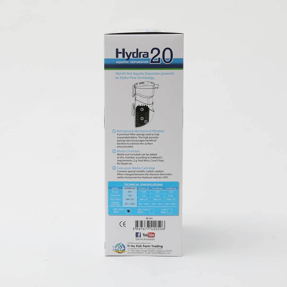 Filtru acvariu Ocean Free Hydra 20 acvarii max.100 litri 6 Filtru acvariu Ocean Free Hydra 20, ideal pentru acvarii de pana la 100 litri. Purificator apa acvariu, eficient cu tehnologie unica pentru apa curata.