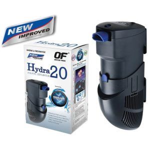 Filtru acvariu Ocean Free Hydra 20, ideal pentru acvarii de pana la 100 litri. Purificator apa acvariu, eficient cu tehnologie unica pentru apa curata.