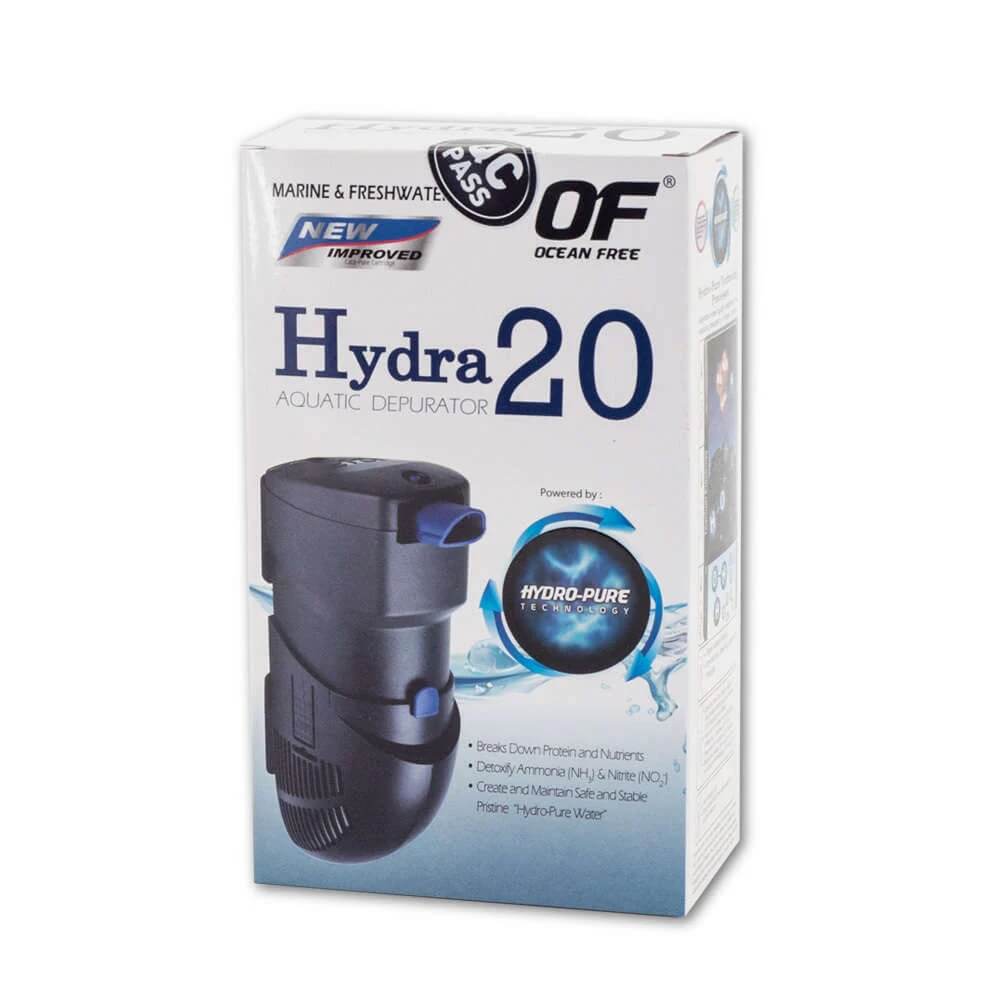 Filtru acvariu Ocean Free Hydra 20 acvarii max.100 litri 12 Filtru acvariu Ocean Free Hydra 20, ideal pentru acvarii de pana la 100 litri. Purificator apa acvariu, eficient cu tehnologie unica pentru apa curata.