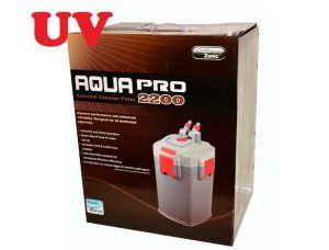 Filtru extern acvariu Aqua Pro 2200 cu UV 9W