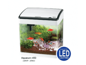 Acvariu AQUACURV 450 WHITE 45 litri