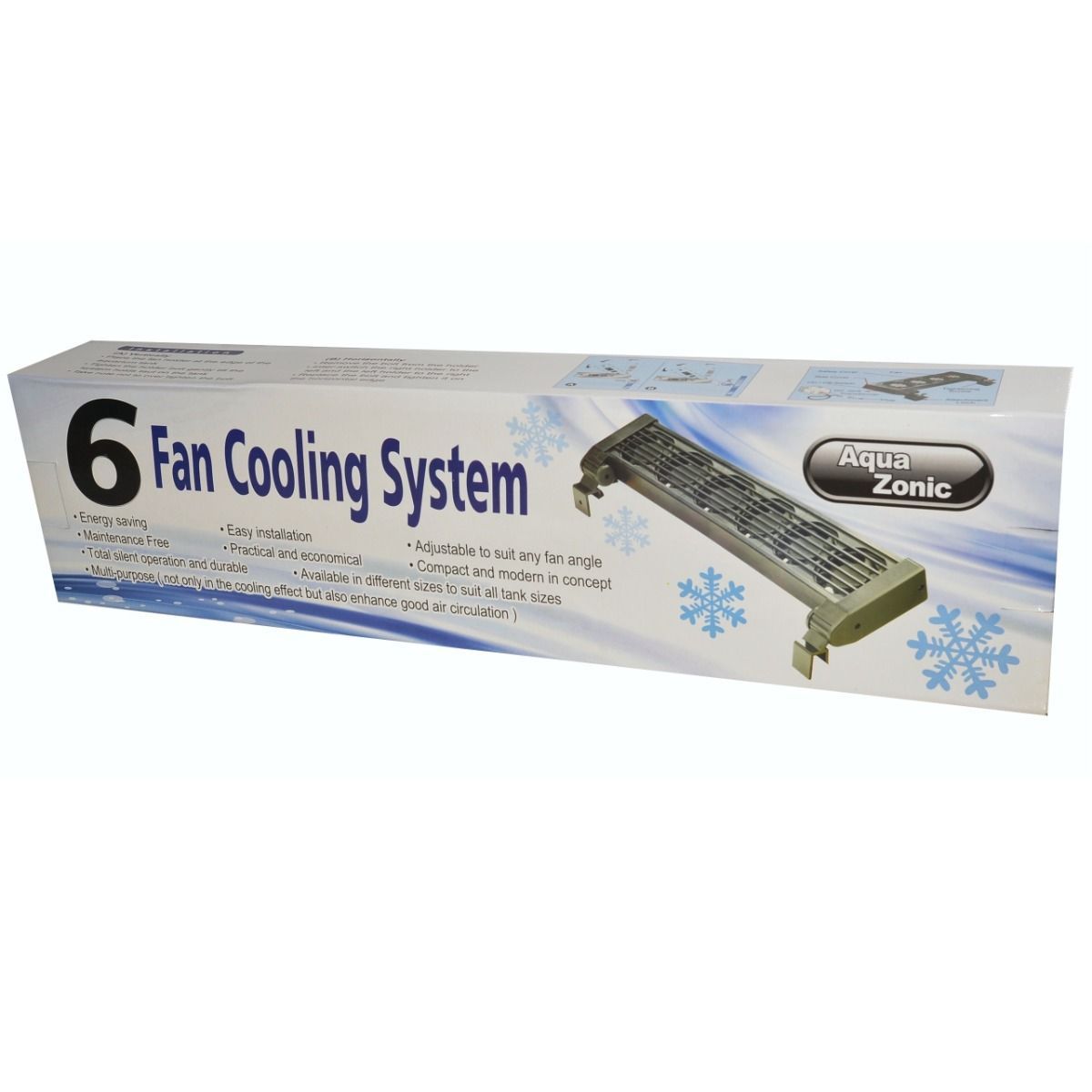 Cooler acvariu cu 6 unitati de ventilatie