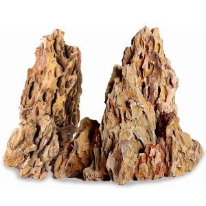 Dragonstone piatra decorativa acvariu 2kg, piatra pentru acvariu de efect, piatra dragon stone ideala pentru aquascaping natural.